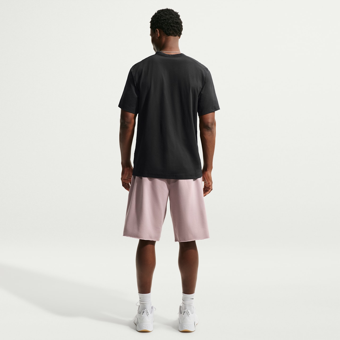 Мужская тренировочная футболка Nike Hyverse Dri-FIT с УФ-защитой, цвет: Чёрный / Антрацитовый — фото 5