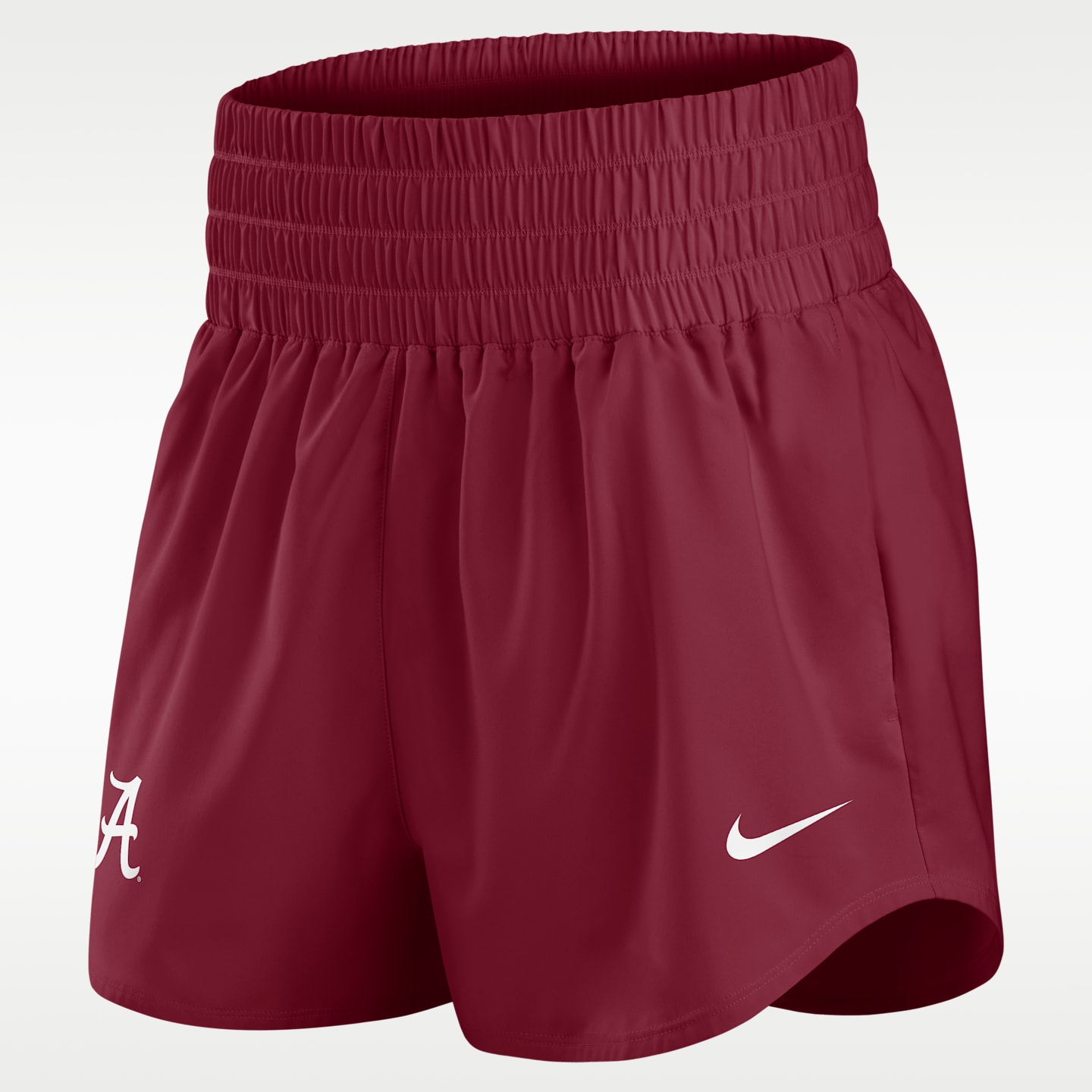 Женские шорты Nike Alabama Primary Logo One Dri-FIT College, цвет: Малиновый — фото 1