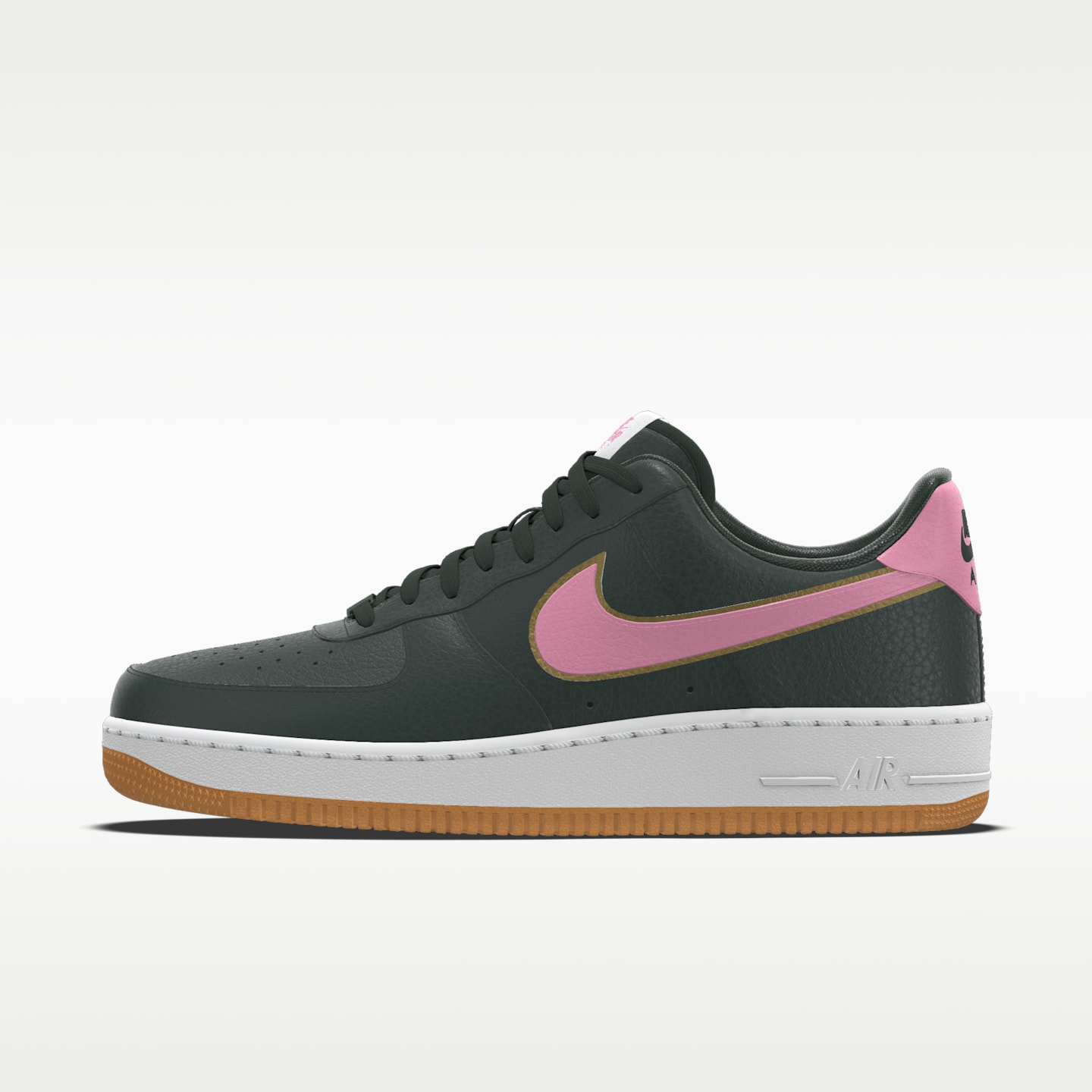 Женские кроссовки Nike Air Force 1 Low By You Custom, цвет: Разноцветный — фото 1