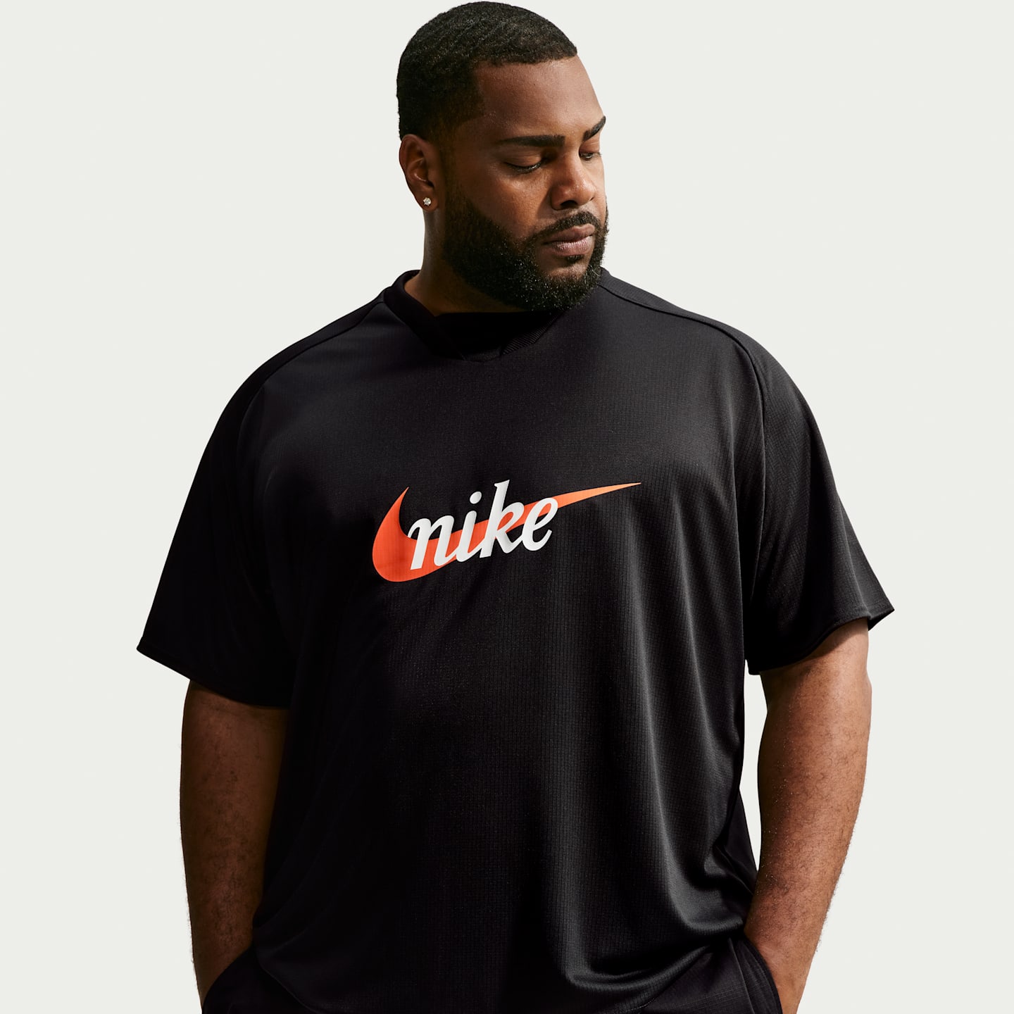 Мужской топ Nike Club Jersey, цвет: Чёрный / Белый — фото 6