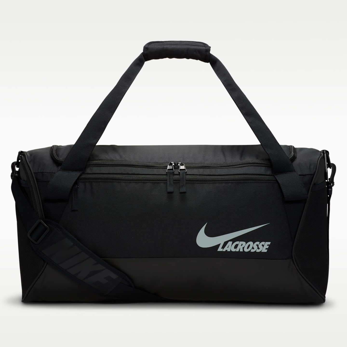 Спортивная сумка для лакросса Nike Dodge, 60 л, цвет: Чёрный — фото 2