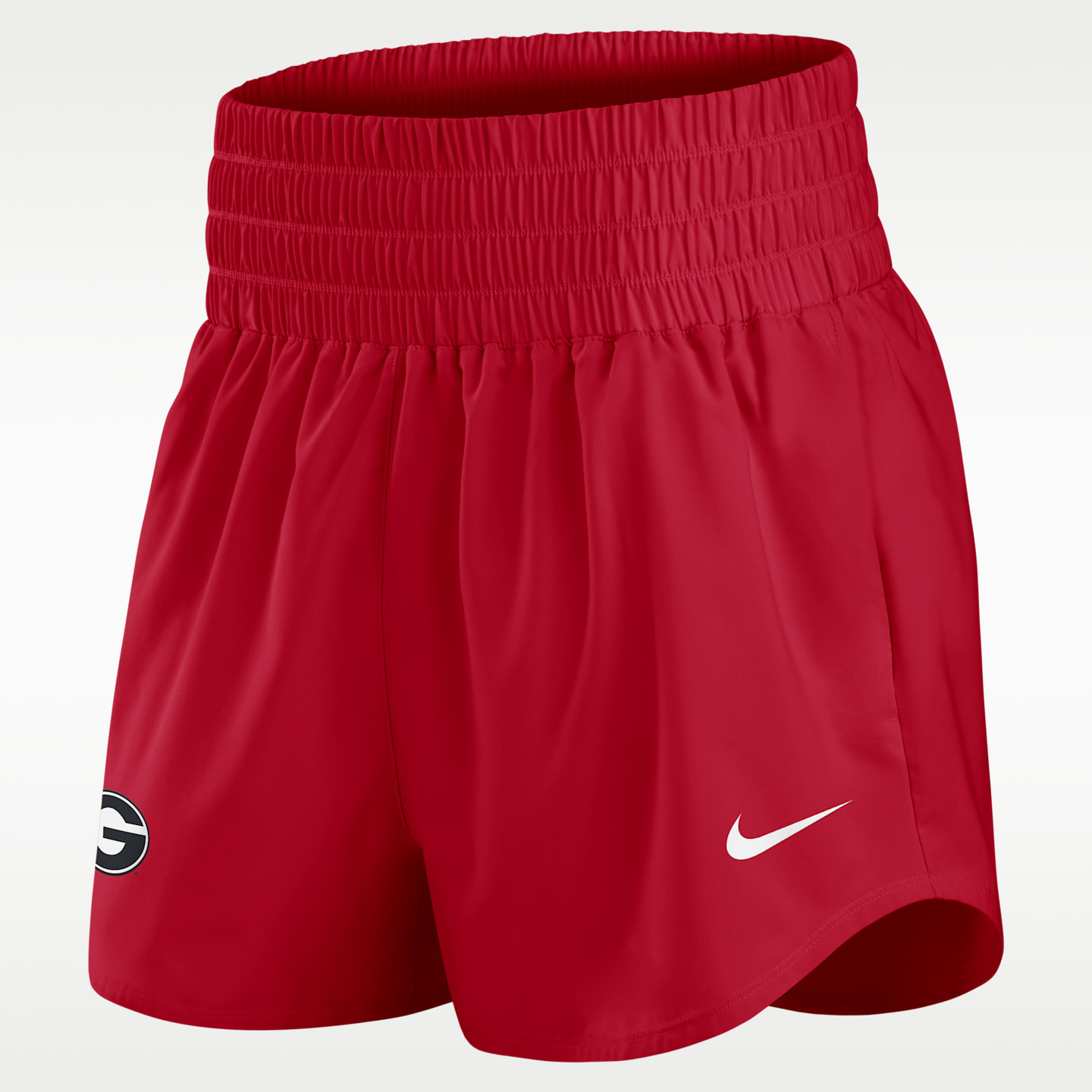 Женские шорты Nike Georgia Primary Logo One Dri-FIT, цвет: Красный