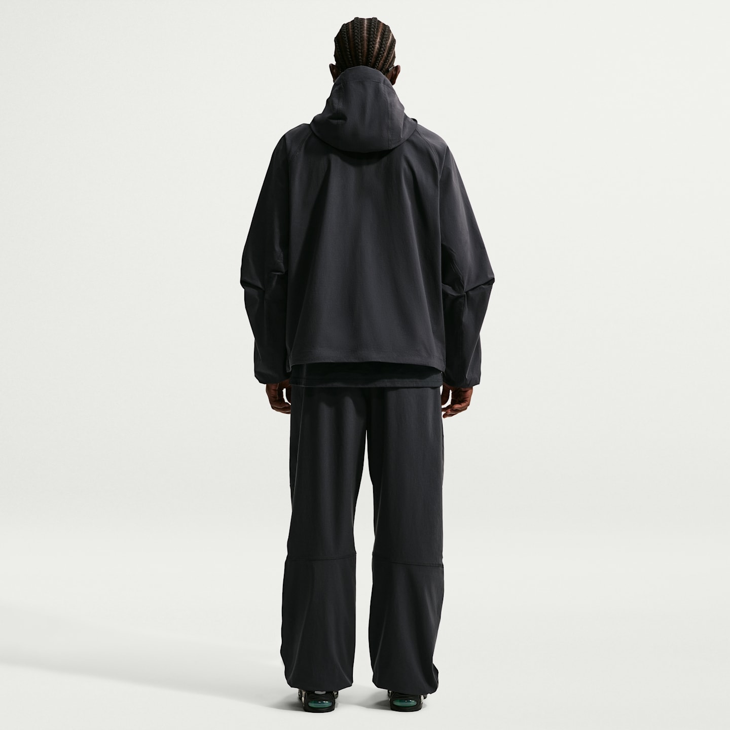 Мужские брюки Nike Tech Woven оверсайз, цвет: Чёрный — фото 5