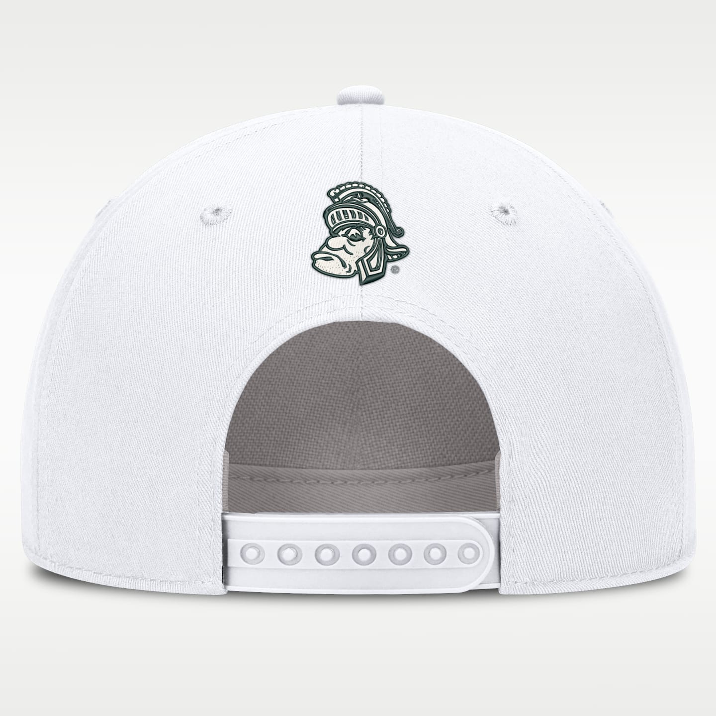 Мужская кепка A-Frame Nike Dri-FIT College Michigan State Legacy Letter Rise, цвет: Белый — фото 2