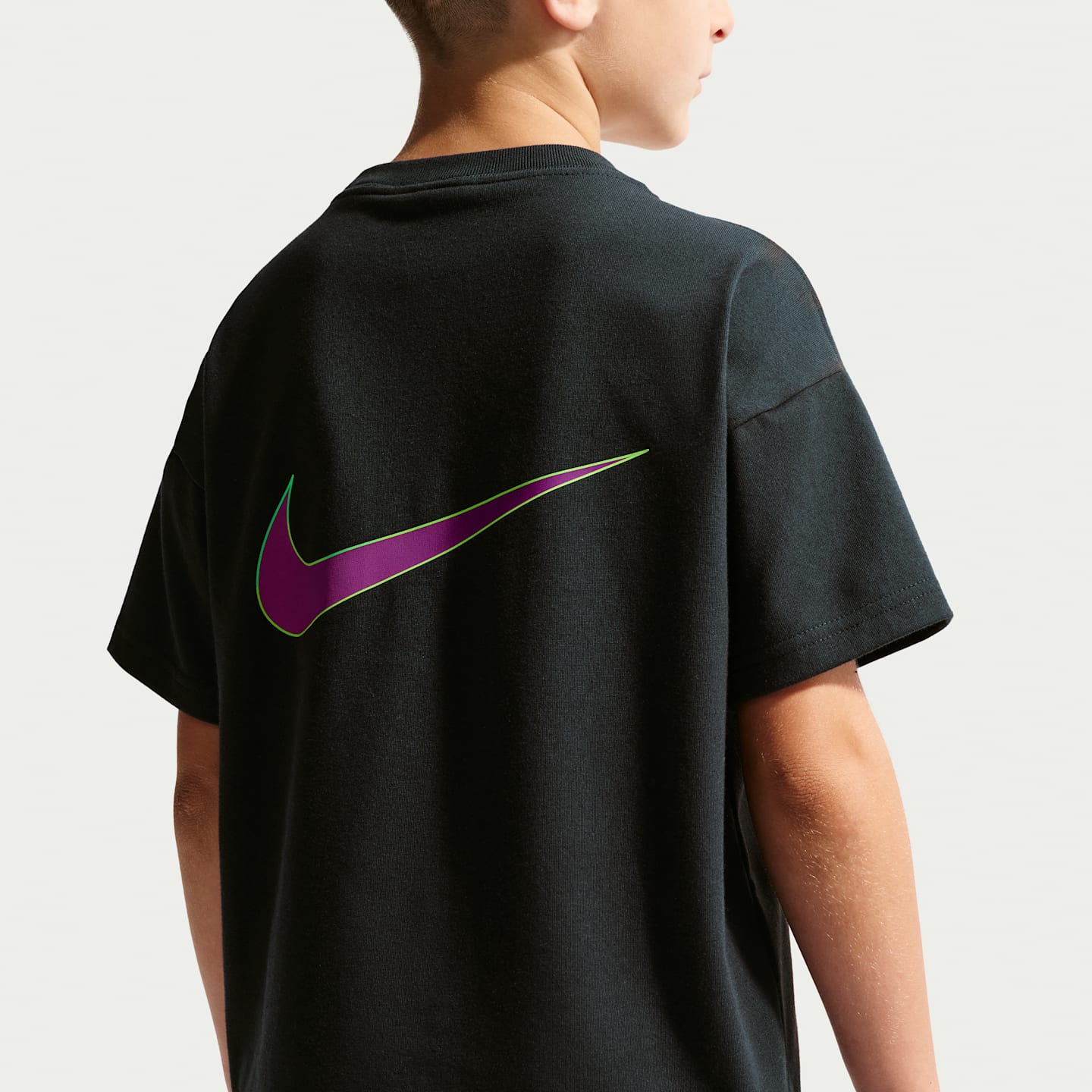 Детская баскетбольная футболка Nike Kobe Mambacurial Dri-FIT, цвет: Чёрный — фото 2
