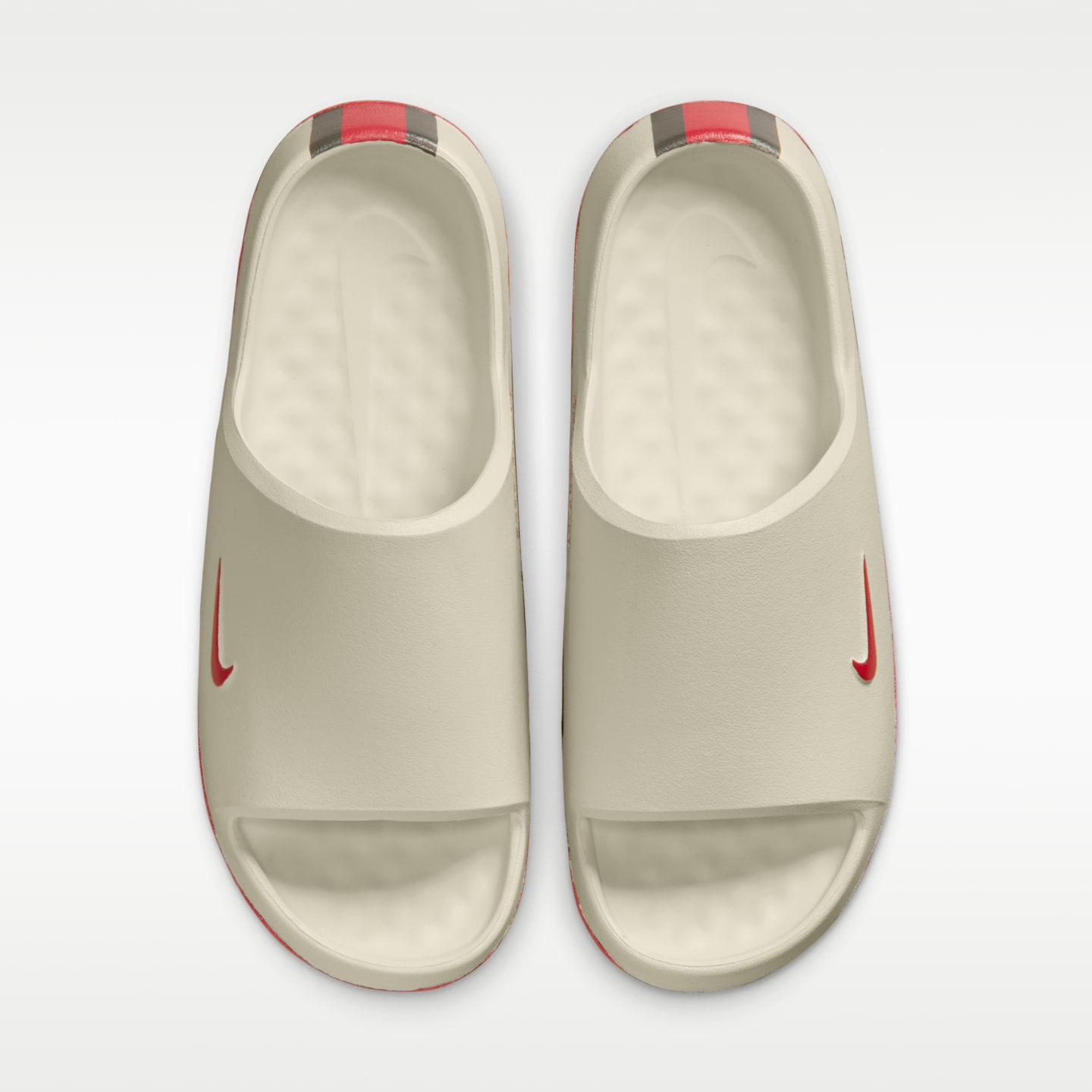 Мужские сандалии Nike Calm (Tampa Bay Buccaneers) NFL, цвет: Молочный / Оловянный — фото 5