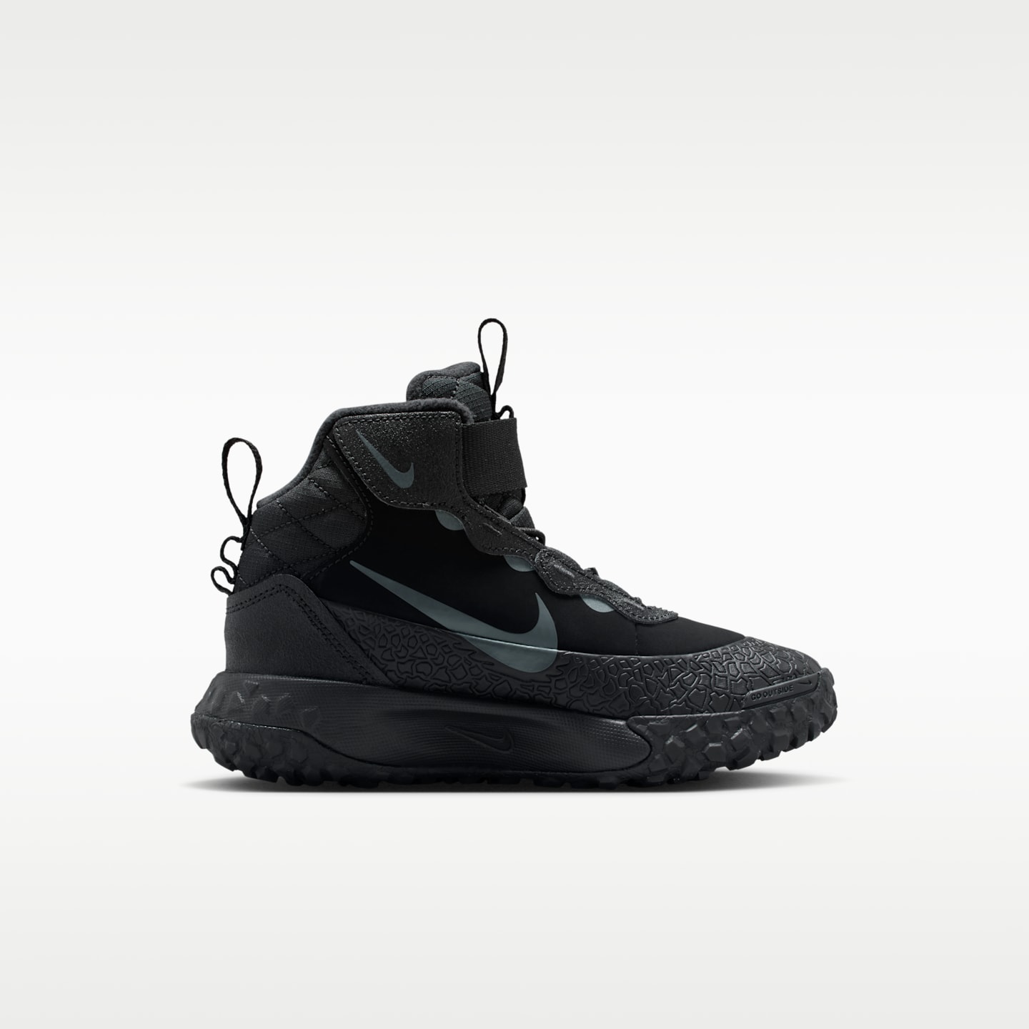 Детские ботинки Nike Terrascout Boots with Reflective Accents, цвет: Чёрный / Антрацитовый — фото 3
