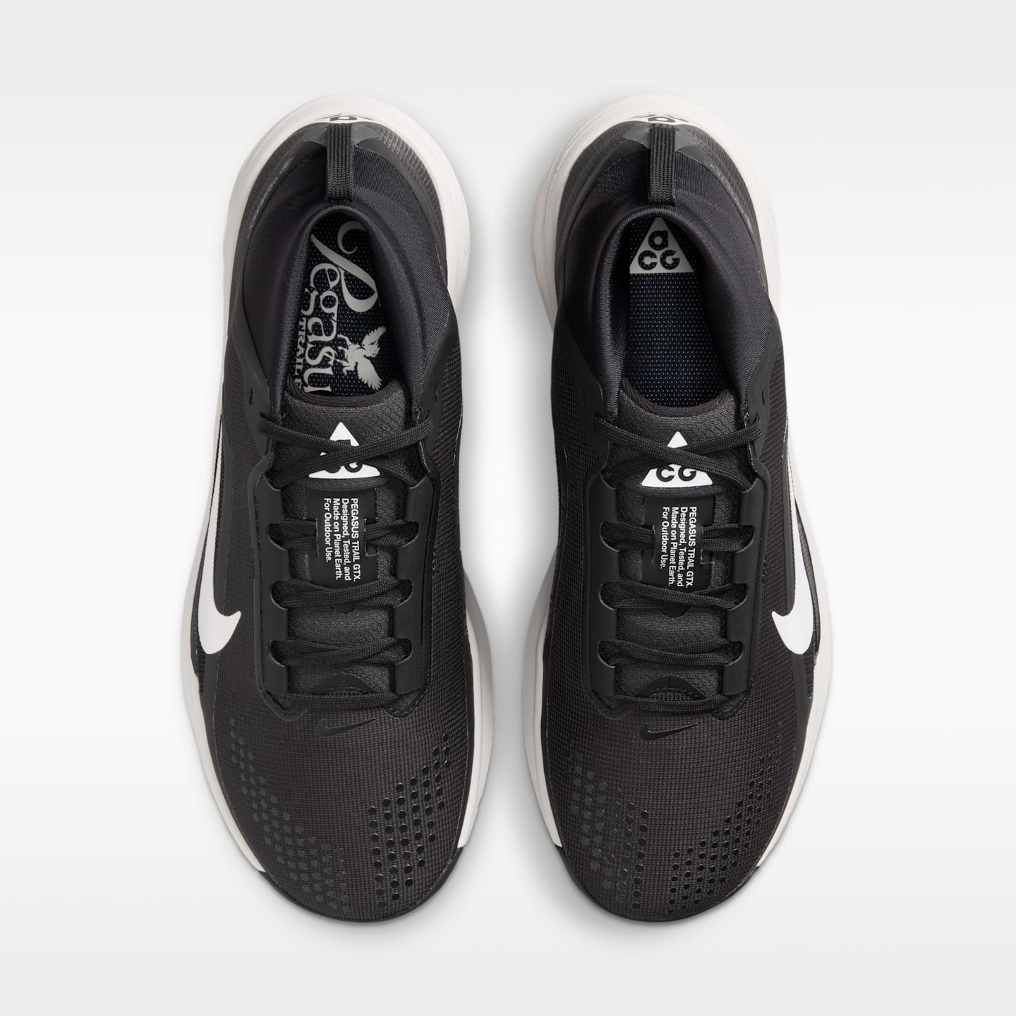 Мужские кроссовки Nike ACG Pegasus Trail GORE-TEX Waterproof Trail Running, цвет: Чёрный / Коричневый — фото 4