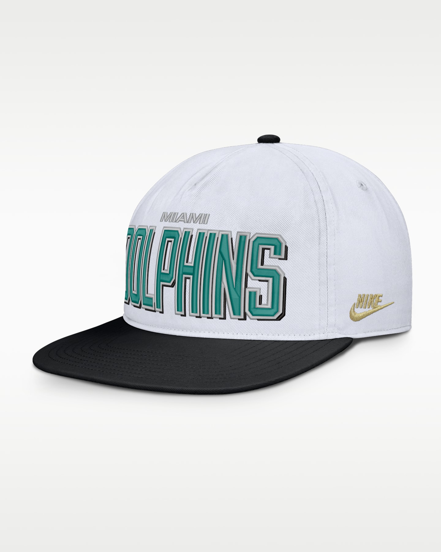 Мужская кепка Nike NFL Miami Dolphins Pro, цвет: Белый — фото 3