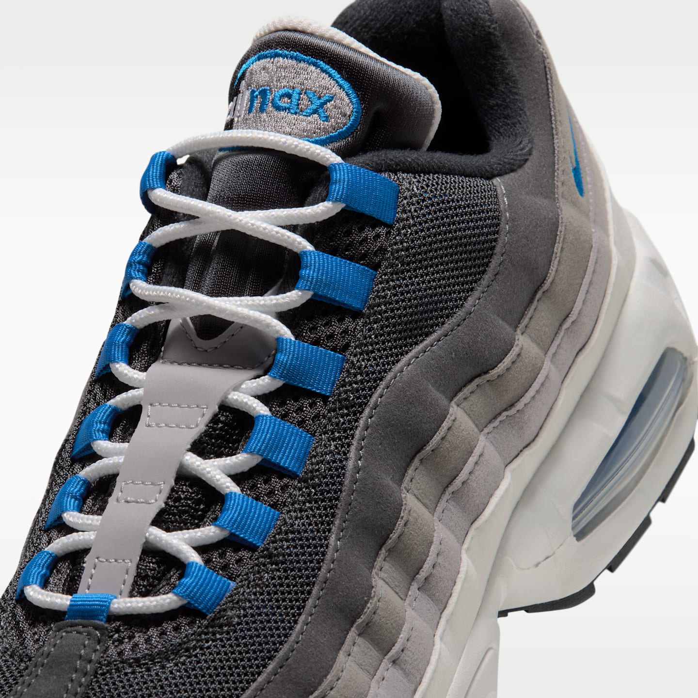 Мужские кроссовки Nike Air Max 95 Big Bubble, цвет: Антрацитовый / Графитовый, вариант 1 — фото 7