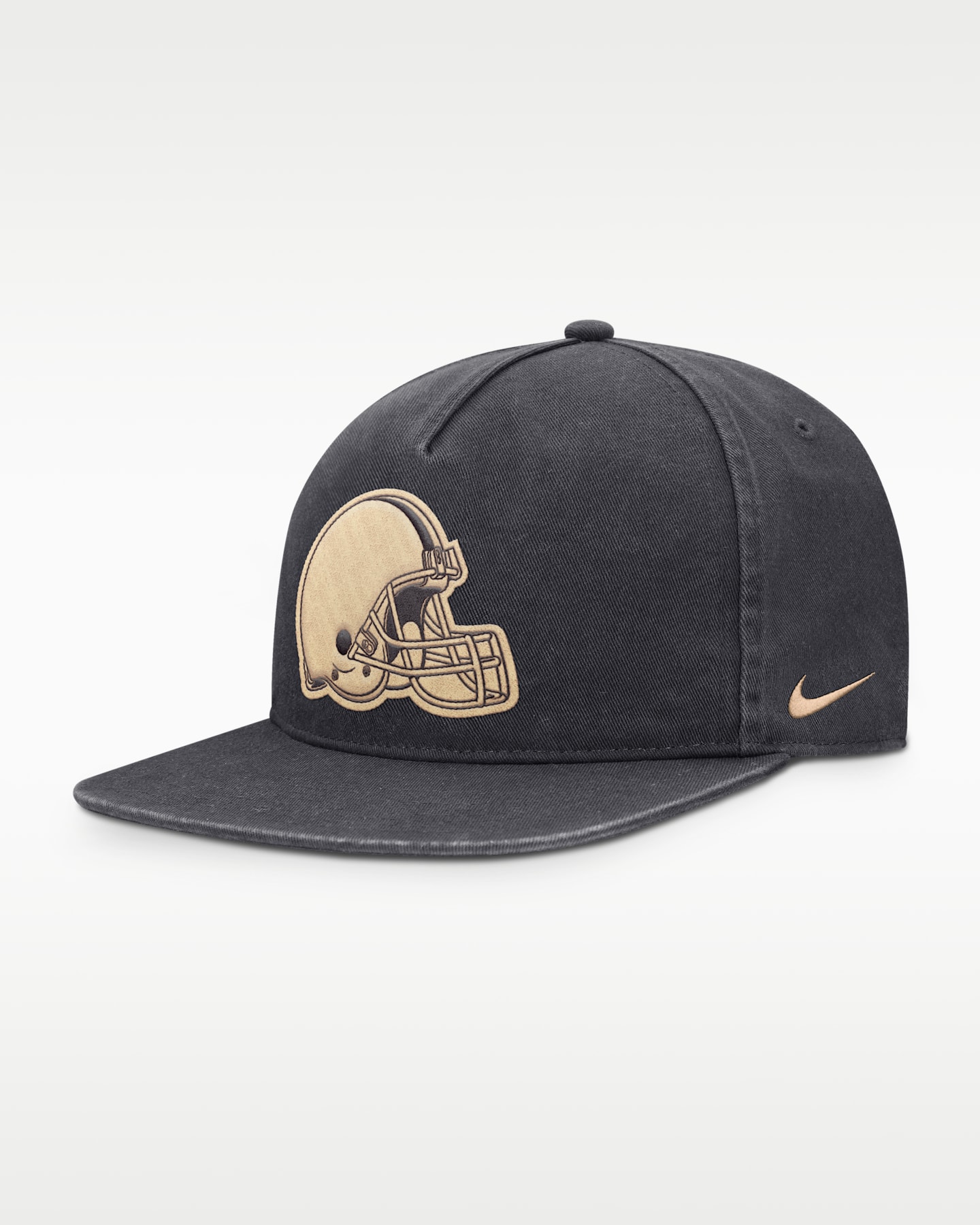 Мужская регулируемая бейсболка Nike Cleveland Browns Pro NFL, цвет: Антрацитовый — фото 3