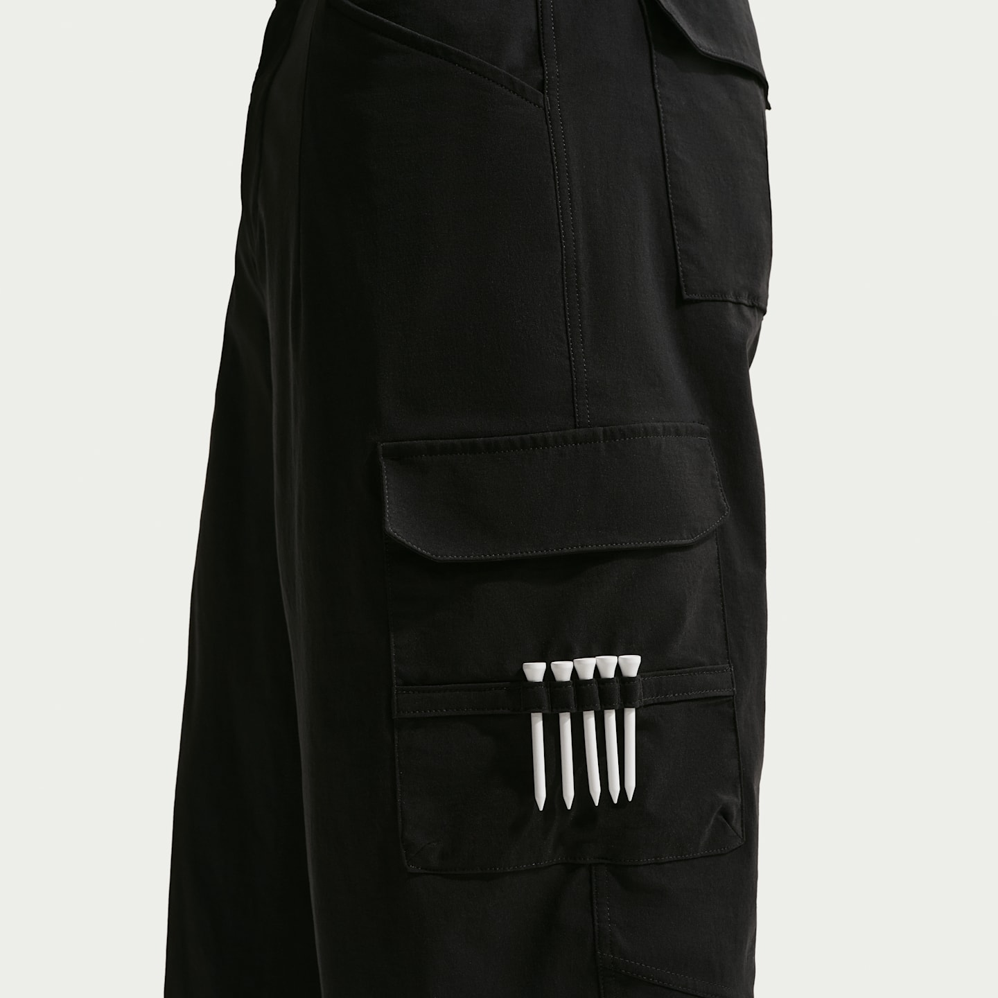 Мужские брюки для гольфа Nike Fairway Fresh Dri-FIT свободного кроя, цвет: Чёрный — фото 7