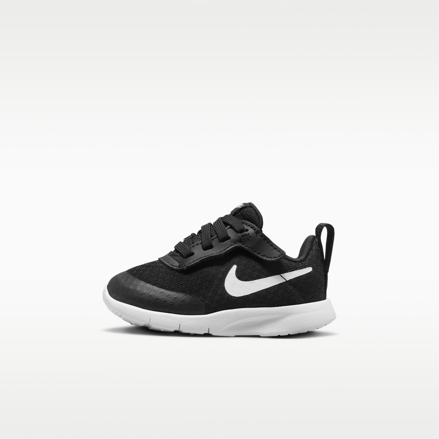 Детские кроссовки Nike Tanjun EasyOn Baby/Toddler Shoes, цвет: Чёрный / Белый — фото 1