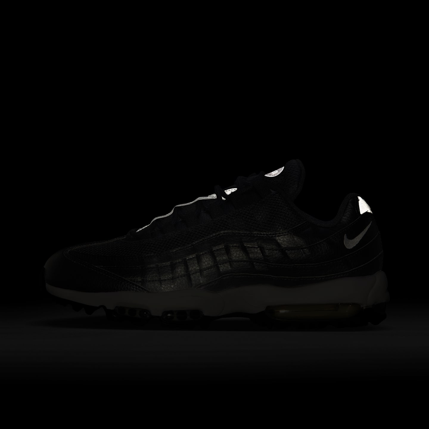 Женские кроссовки Nike Air Max '95 G Golf Shoes, цвет: Чёрный / Антрацитовый — фото 9