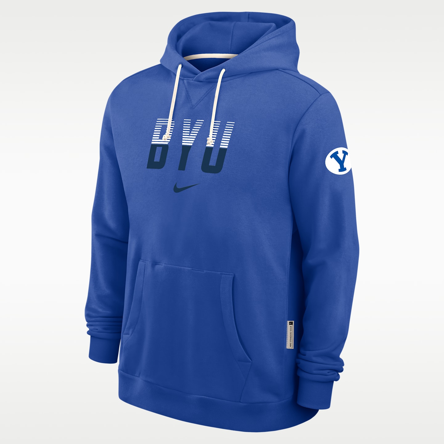 Мужское худи Nike BYU Sideline Dri-FIT, цвет: Королевский синий — фото 1