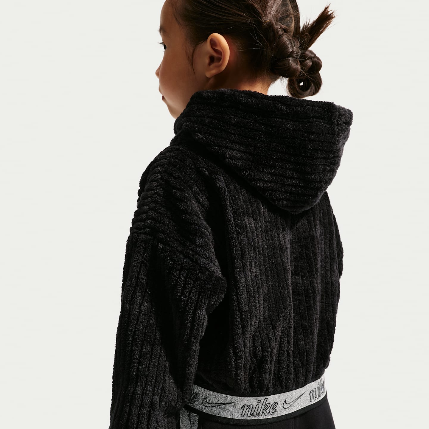 Комплект Nike Swoosh Sparkle 2-Piece Pants Set для малышей, цвет: Чёрный — фото 3