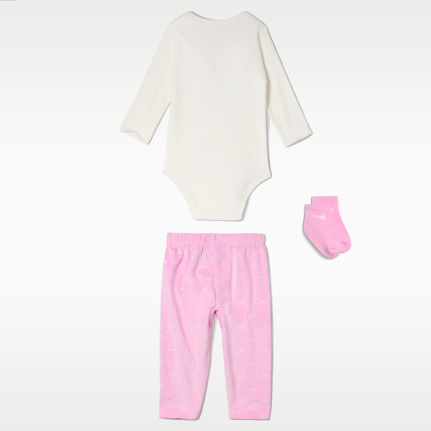 Nike Baby Dream Float 3-Piece Boxed Set, цвет: Розовый — фото 2