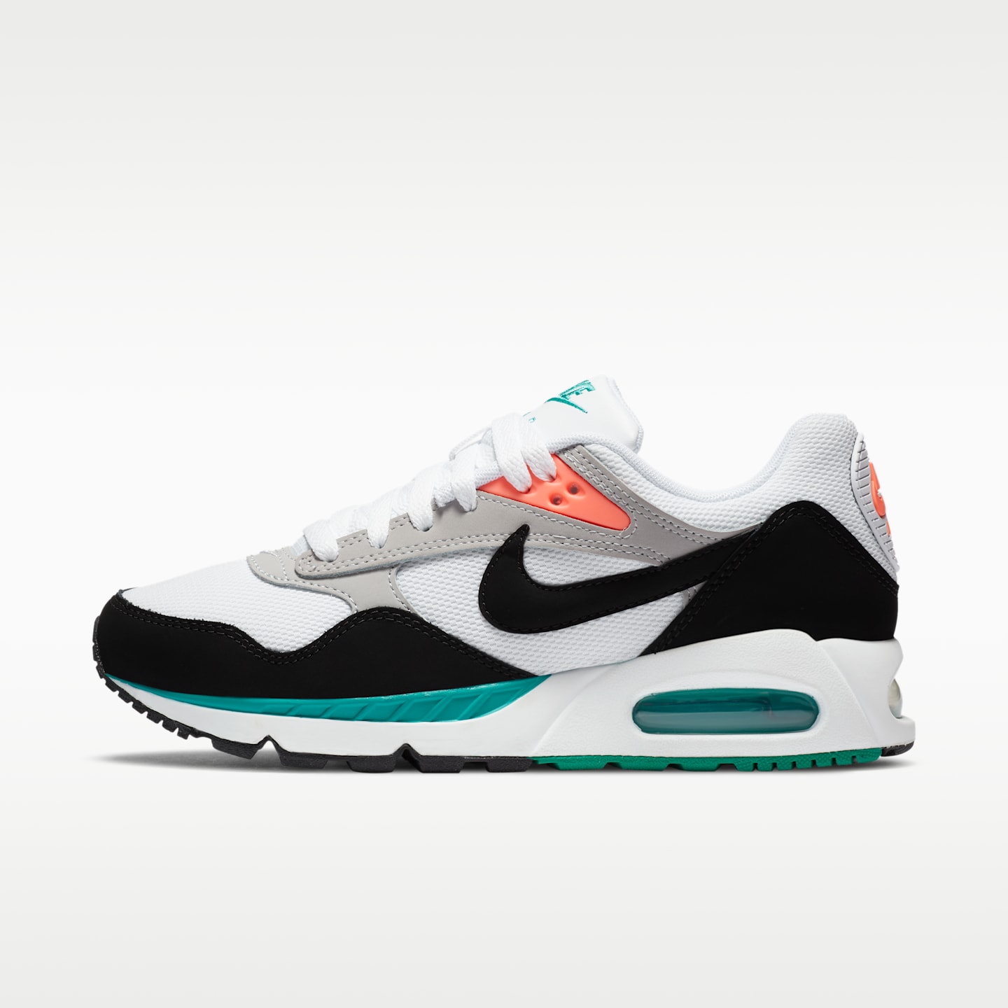 Женские кроссовки Nike Air Max Correlate, цвет: Белый / Зелёный — фото 1
