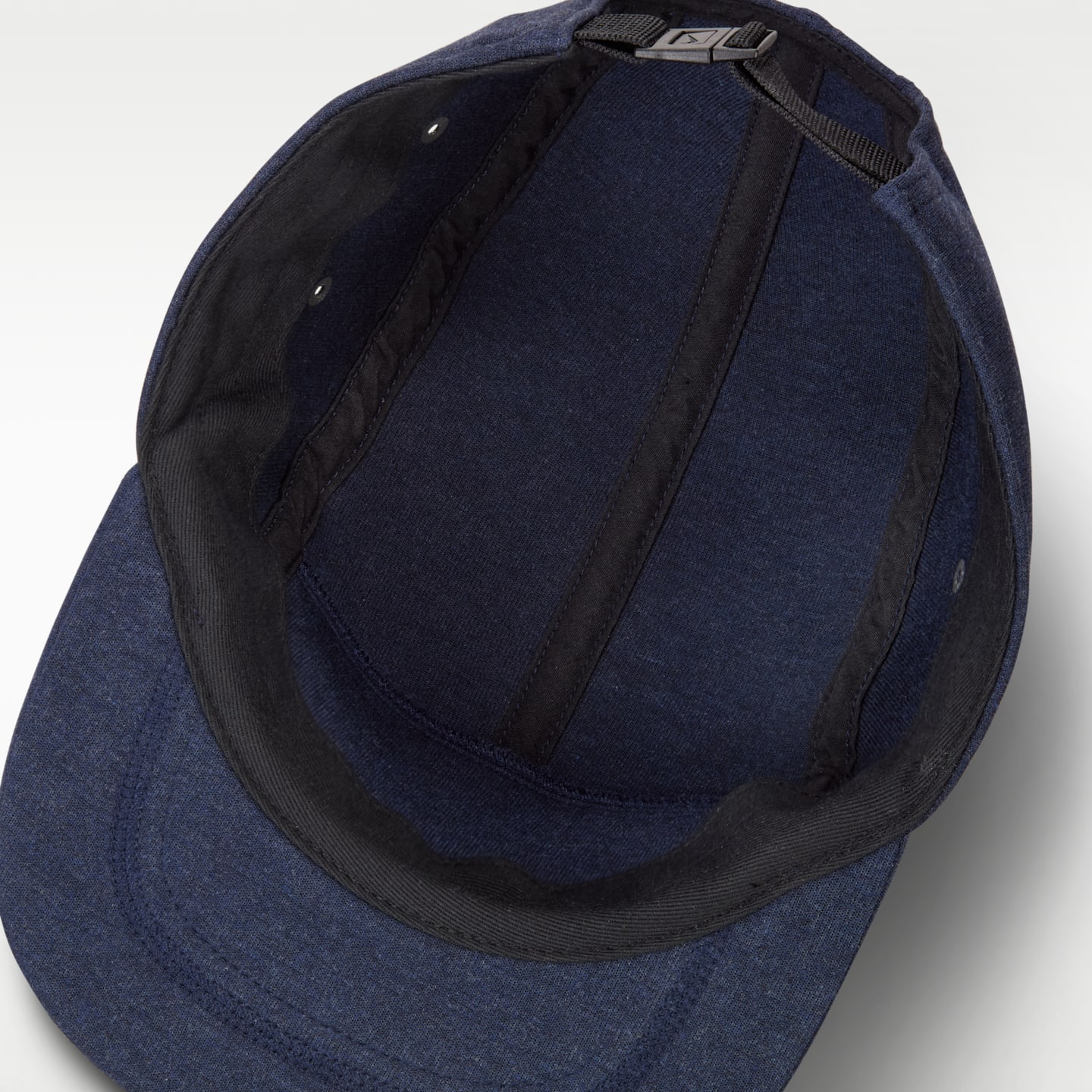 Флисовая кепка Nike Fly Cap Unstructured с плоским козырьком, цвет: Обсидиановый / Чёрный — фото 5