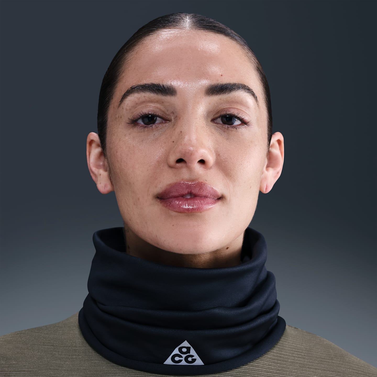 Двусторонний бафф для трейлраннинга с UV-защитой Nike ACG, цвет: Чёрный — фото 3