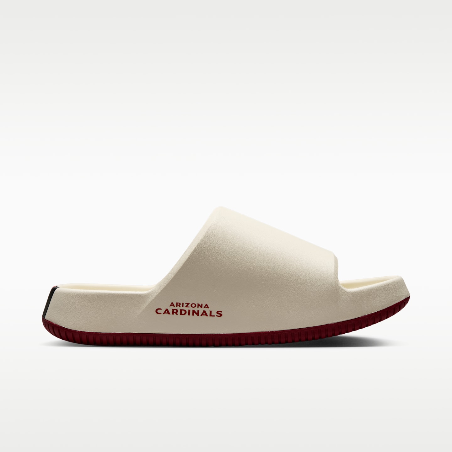 Мужские сандалии Nike Calm (Arizona Cardinals) NFL, цвет: Молочный / Чёрный — фото 4