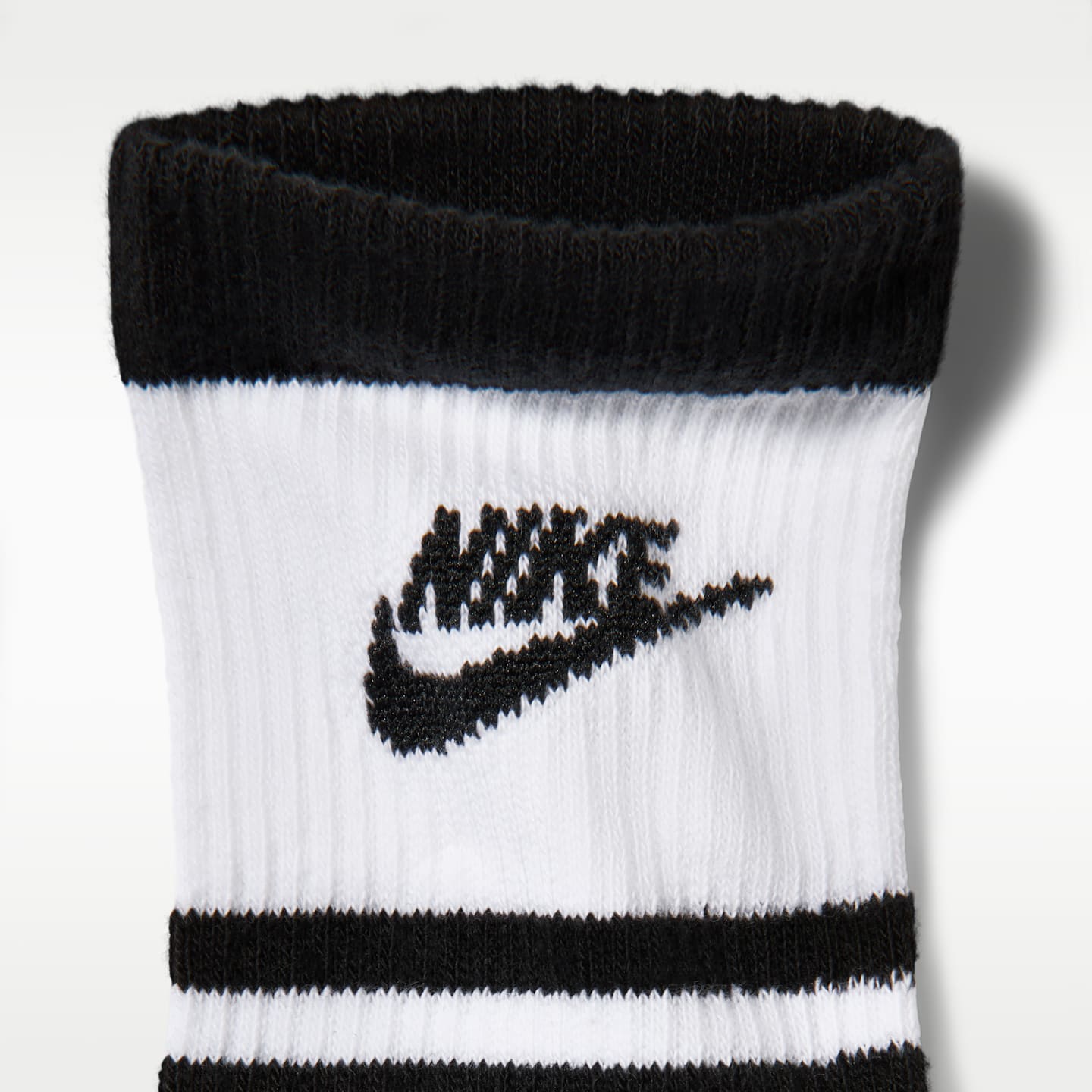 Носки Everyday Elevated для мужчин, средней высоты, 3 шт. — Nike, цвет: Чёрный — фото 2