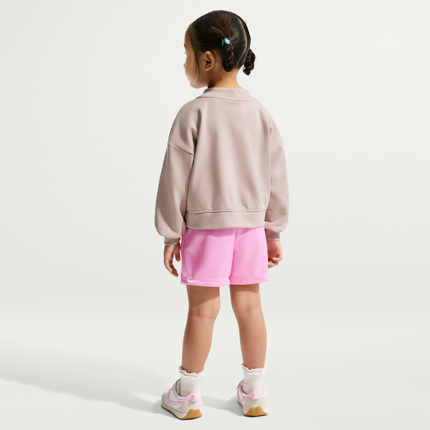 Детский комплект Nike Juxta-Girl из 2 предметов с юбкой-шортами, цвет: Розовый — фото 7