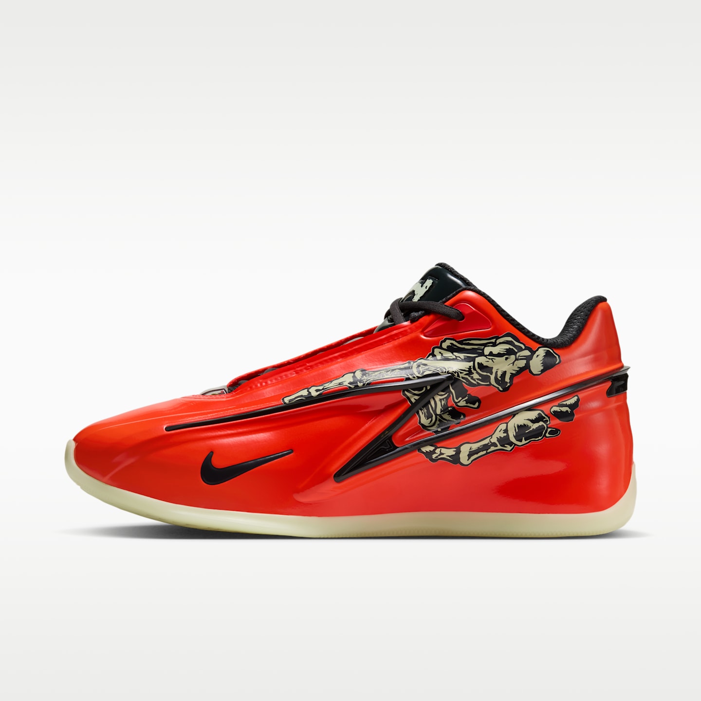 Мужские кроссовки Nike KD19 "Slim Reaper" Basketball, цвет: Малиновый / Лаймовый ледяной