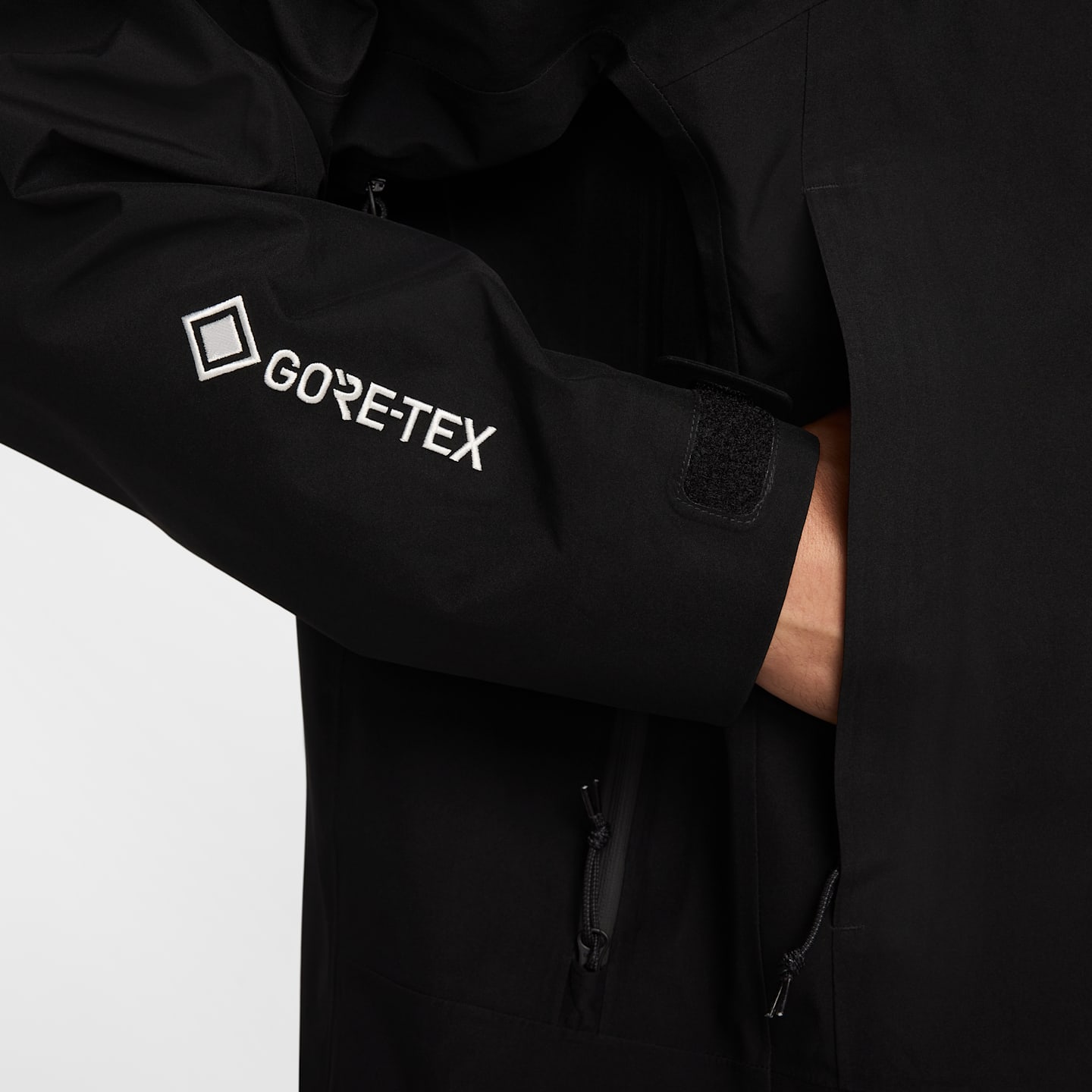 Куртка Nike ACG Misery Ridge Storm-FIT Adv GORE-TEX, цвет: Чёрный / Снежный белый — фото 8