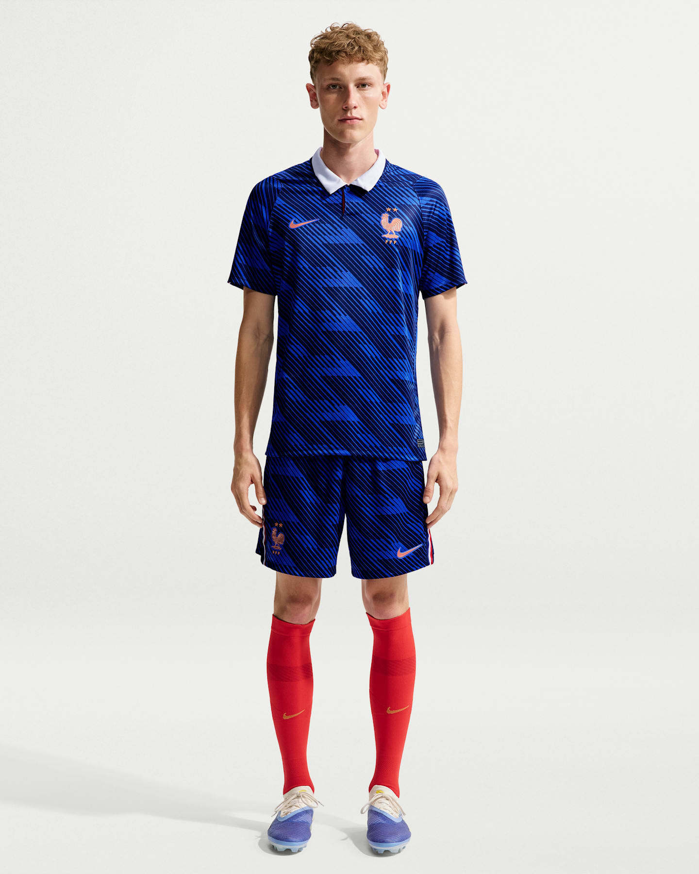 Мужские футбольные шорты Nike FFF 2026 Match Home Aero-FIT Authentic, цвет: Королевский синий / Синий — фото 6