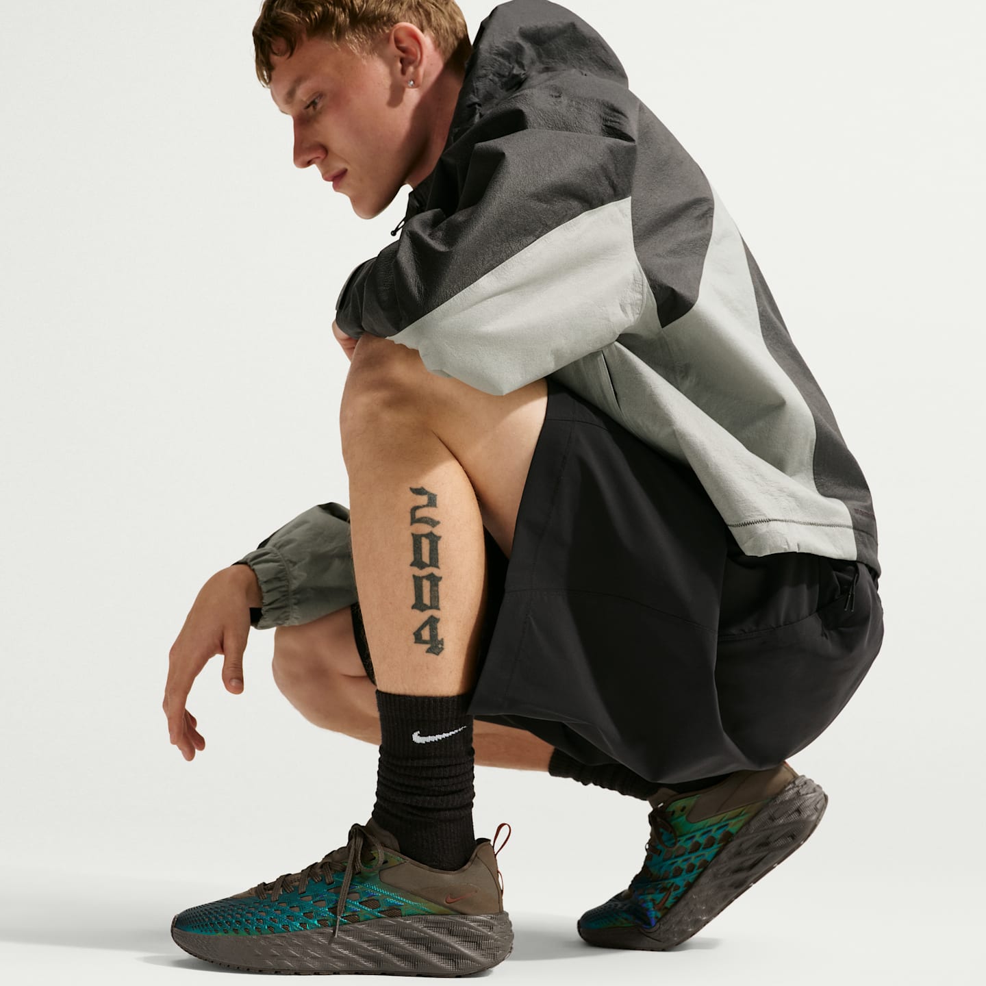 Мужские кроссовки Nike Ava Edge SE, цвет: Тёмный ореховый / Чёрный — фото 9