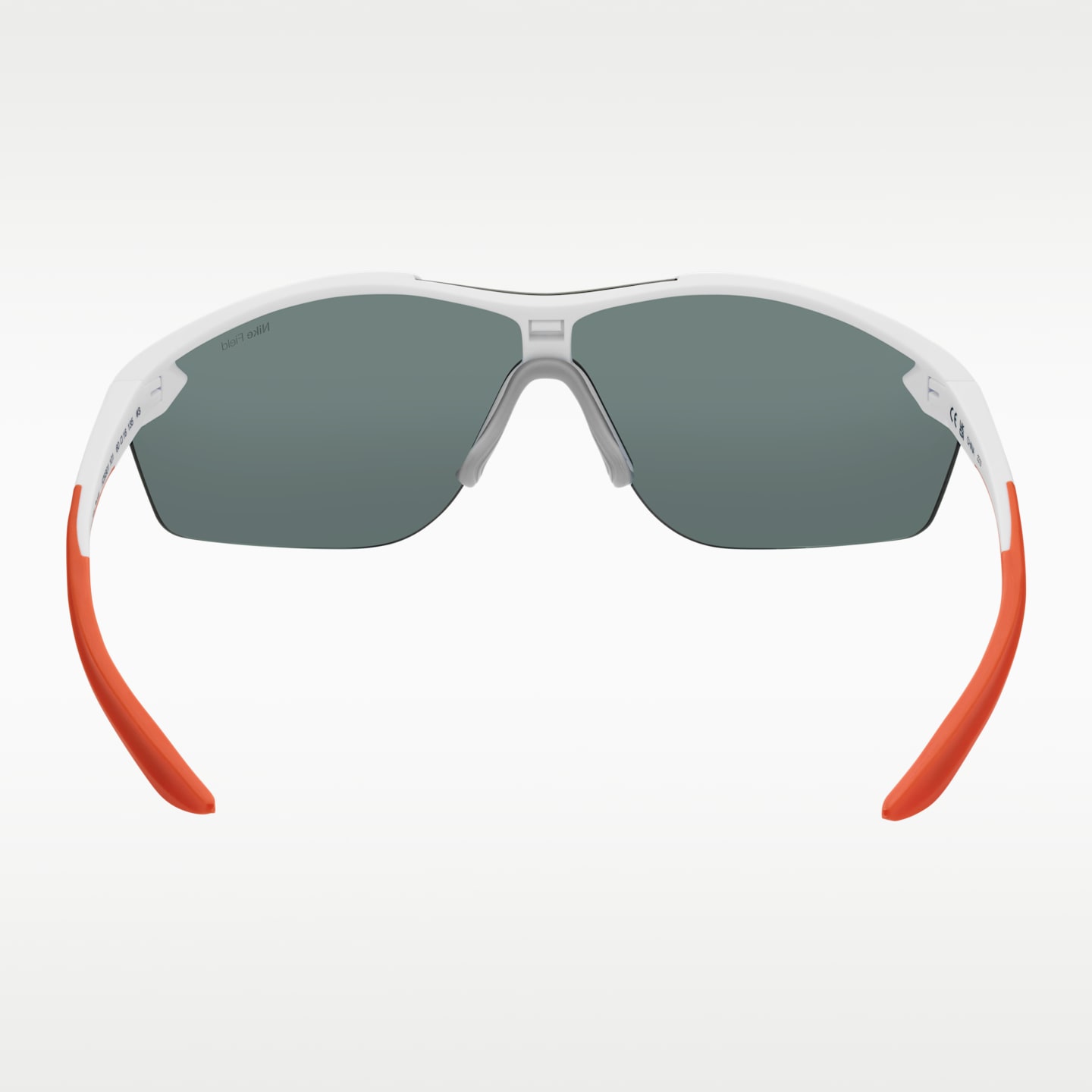 Солнцезащитные очки Nike Victory Elite Engineered с тонированными линзами Field Tint, цвет: Белый / Оранжевый — фото 3