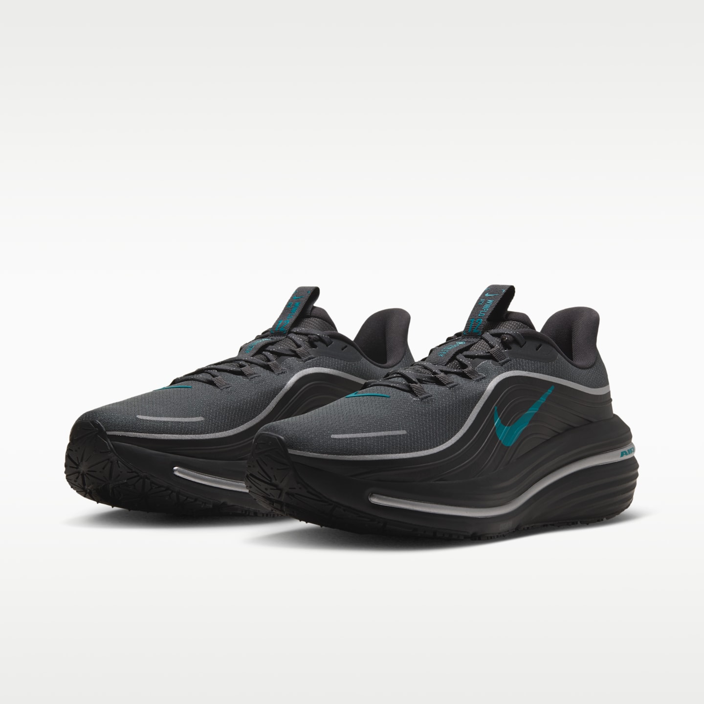 Мужские кроссовки Nike Winflo 12 GORE-TEX Waterproof Road Running, цвет: Антрацитовый / Чёрный — фото 5