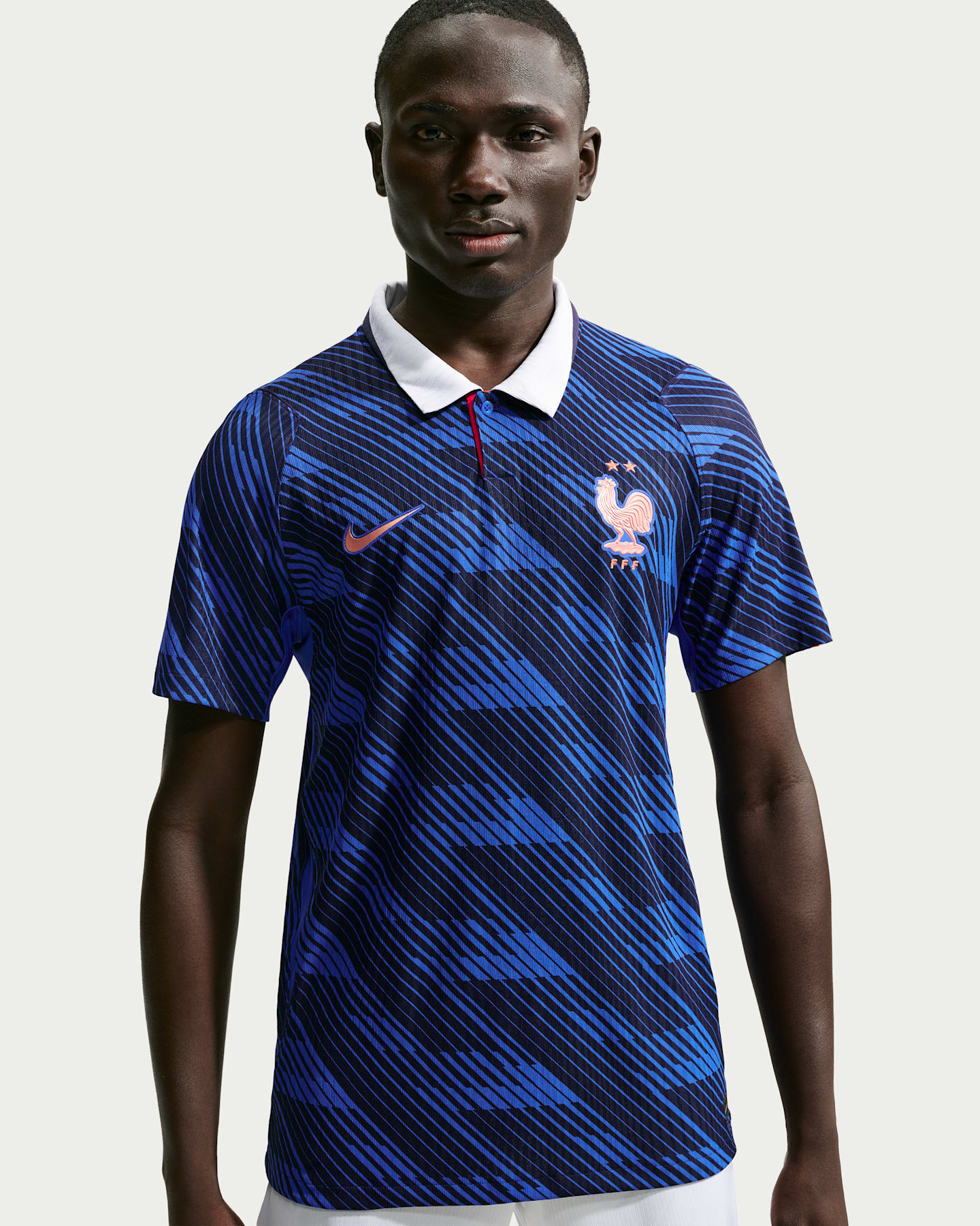 Мужская футбольная джерси Nike France National Team 2026 Match Home Aero-FIT, цвет: Королевский синий / Синий — фото 6