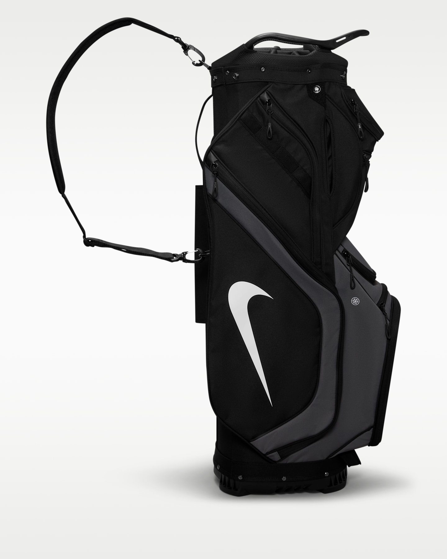 Сумка для гольфа на тележку Nike Performance Cart, цвет: Чёрный / Железный серый — фото 10