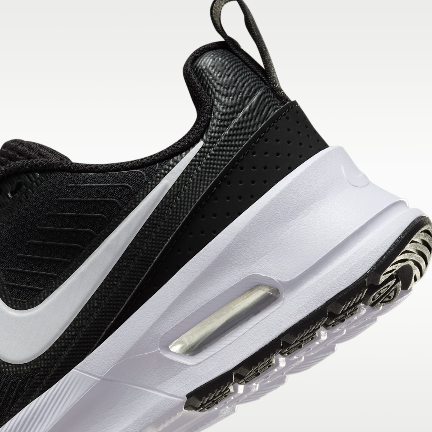 Женские кроссовки Nike Air Max Nuaxis, цвет: Чёрный / Тёмный серый — фото 8