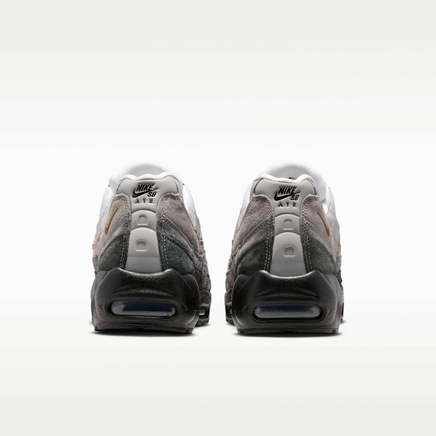 Мужские кроссовки Nike SB Air Max 95 Skate, цвет: Чёрный / Антрацитовый — фото 6