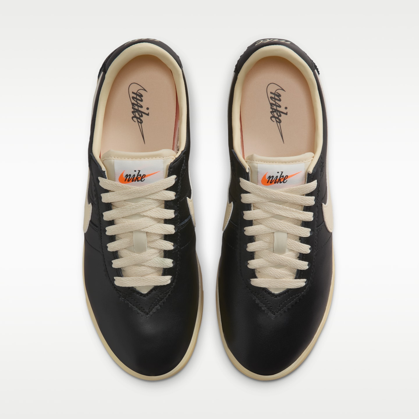 Женские кроссовки Nike Astrograbber Leather, цвет: Чёрный / Молочный — фото 4