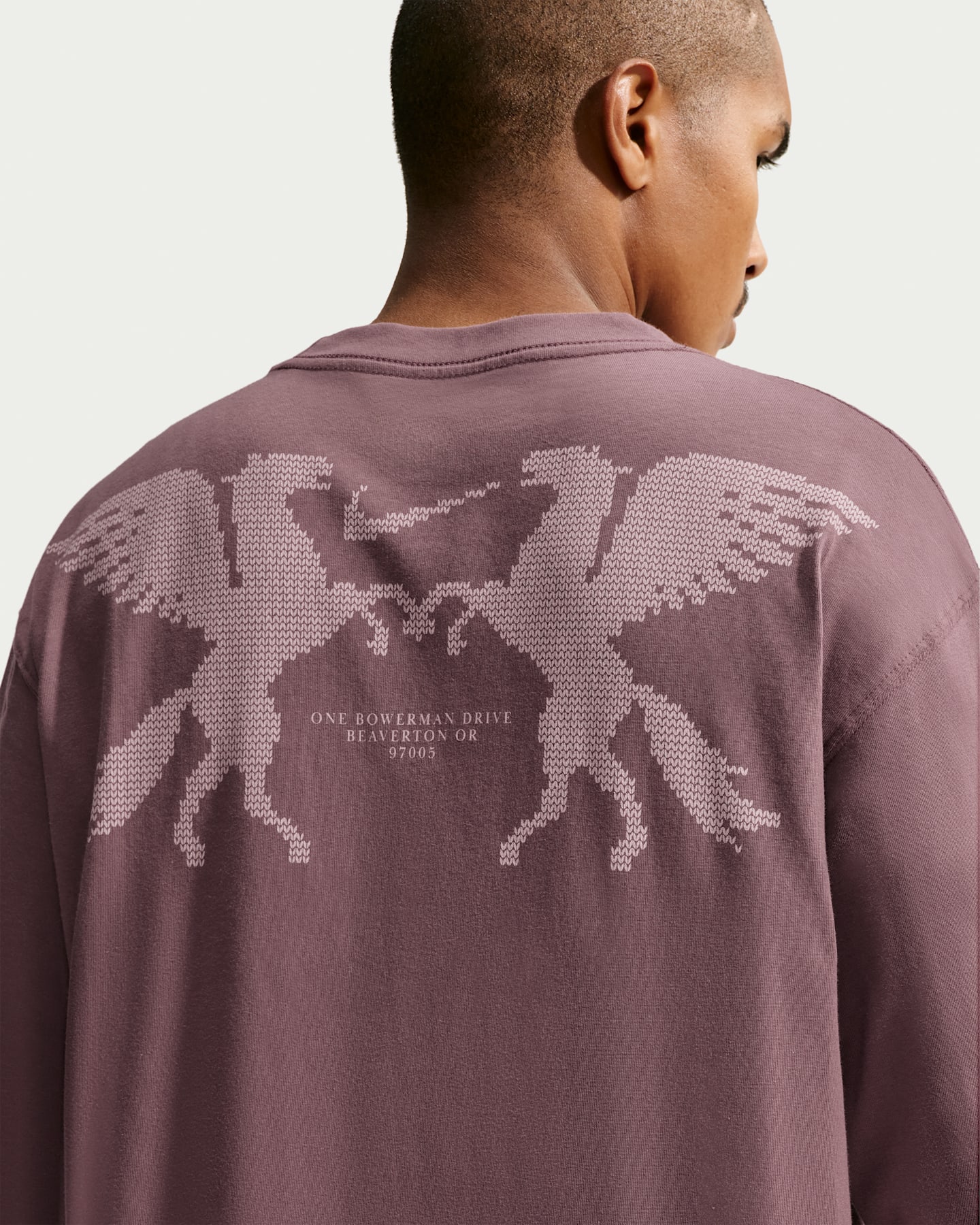 Мужская футболка Nike Sportswear Long-Sleeve, цвет: Tattoo — фото 6