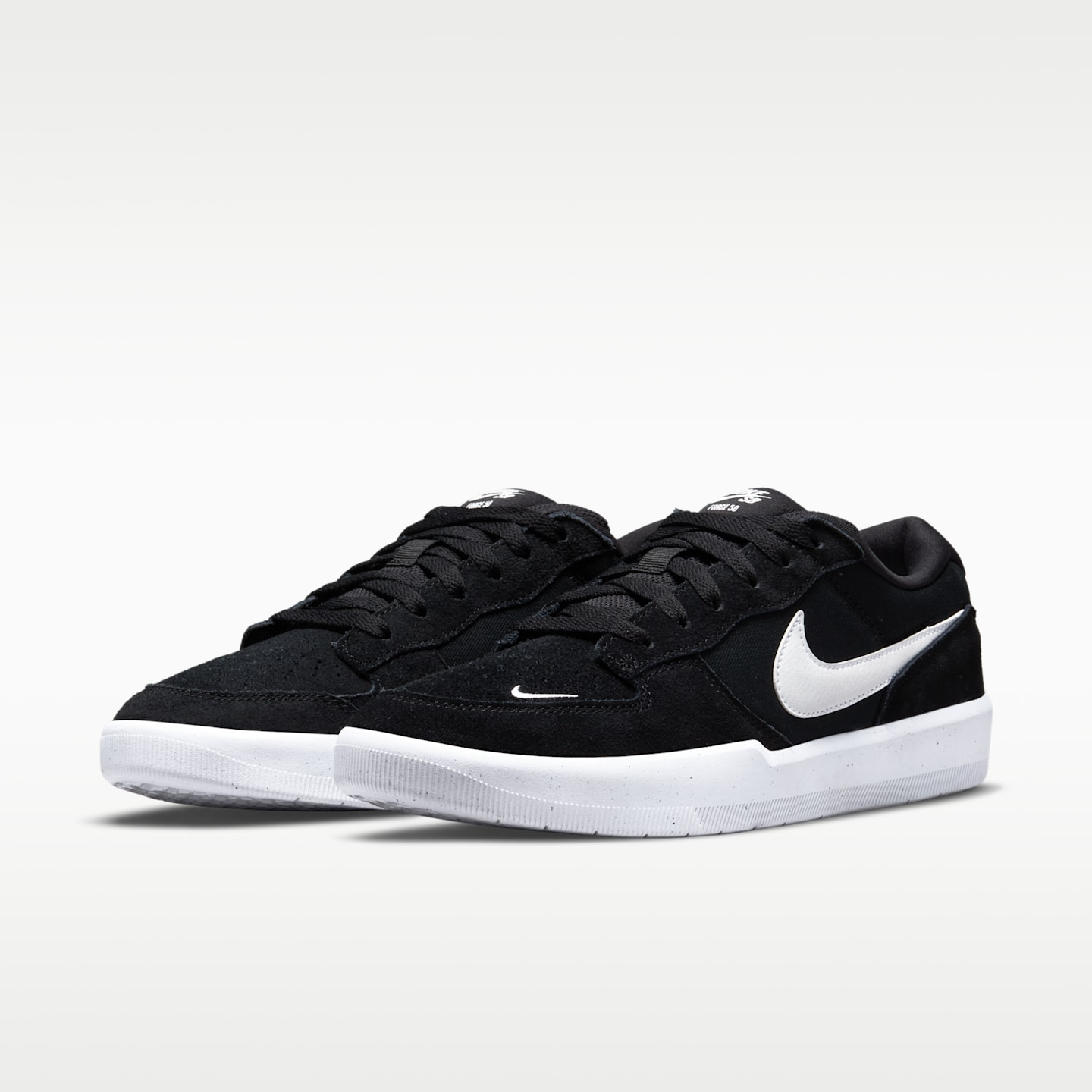 Женские кроссовки Nike SB Force 58 Skate, цвет: Чёрный / Белый — фото 5