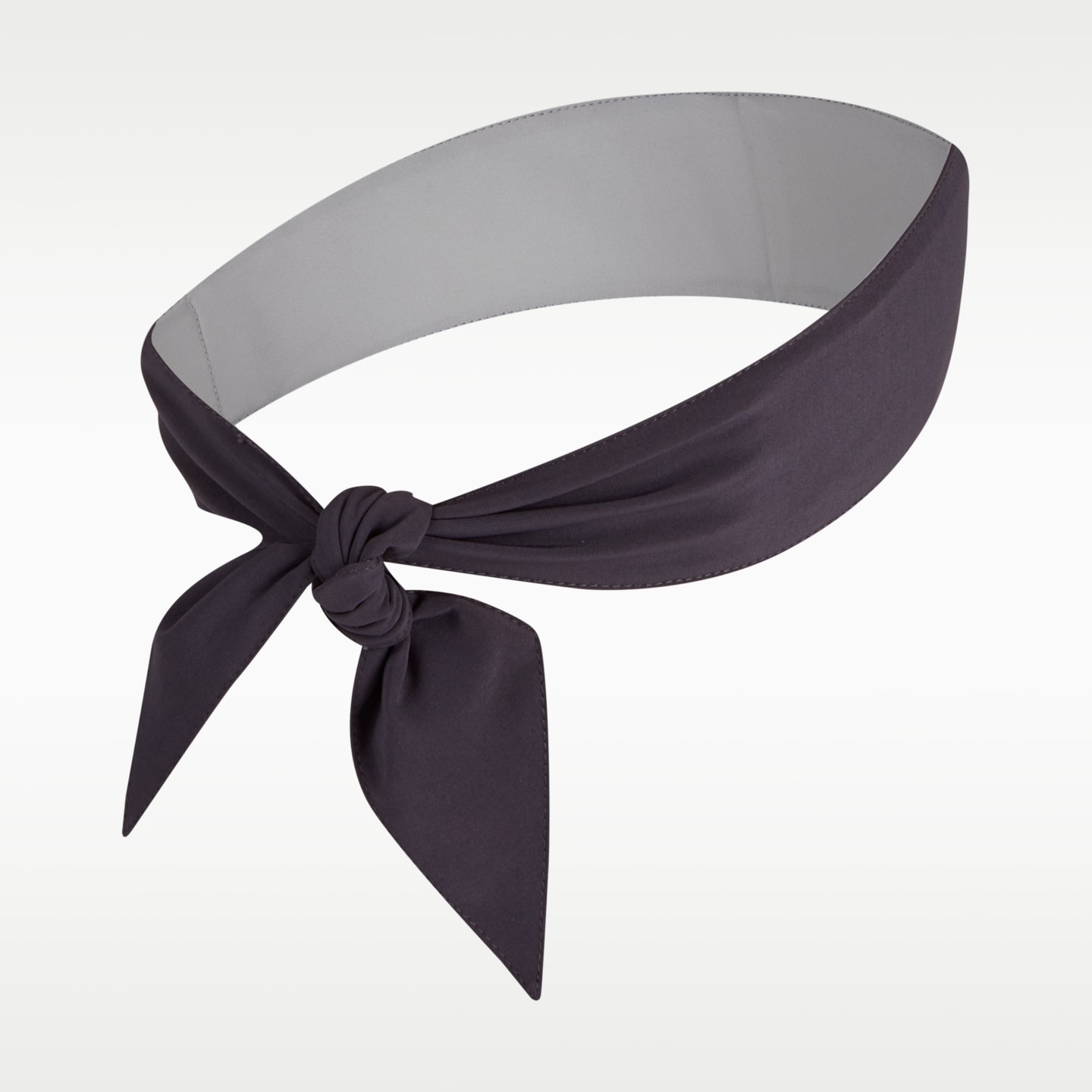 Мужские аксессуары для волос Nike NikeCourt Tennis Headband, цвет: Чёрный / Белый — фото 2