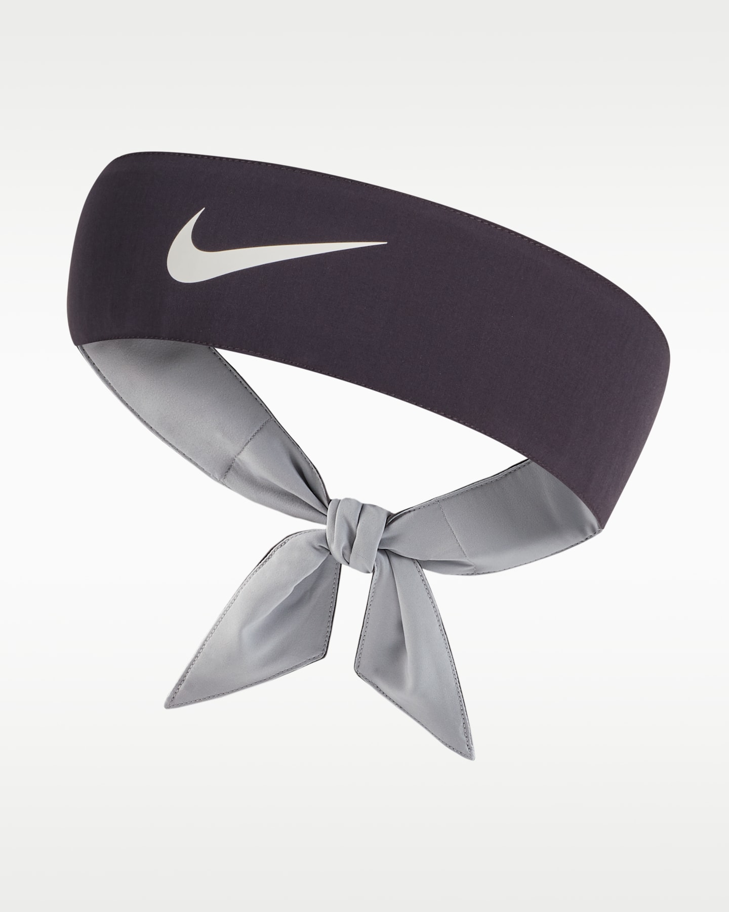 Мужские аксессуары для волос Nike NikeCourt Tennis Headband, цвет: Чёрный / Белый — фото 3