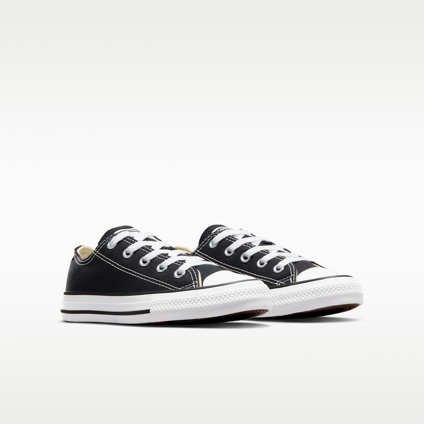 Детские кроссовки Nike Converse Chuck Taylor All Star Low Top Little Kids' Shoe, цвет: Чёрный — фото 5