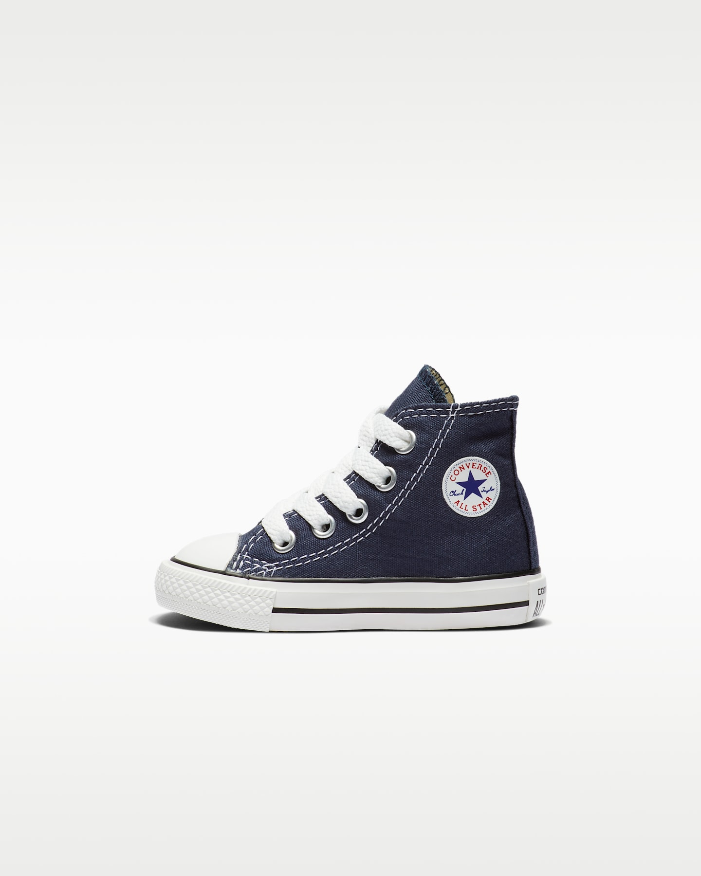 Детские кроссовки Nike Converse Chuck Taylor All Star High Top Infant/Toddler Shoe, цвет: Тёмно-синий — фото 8
