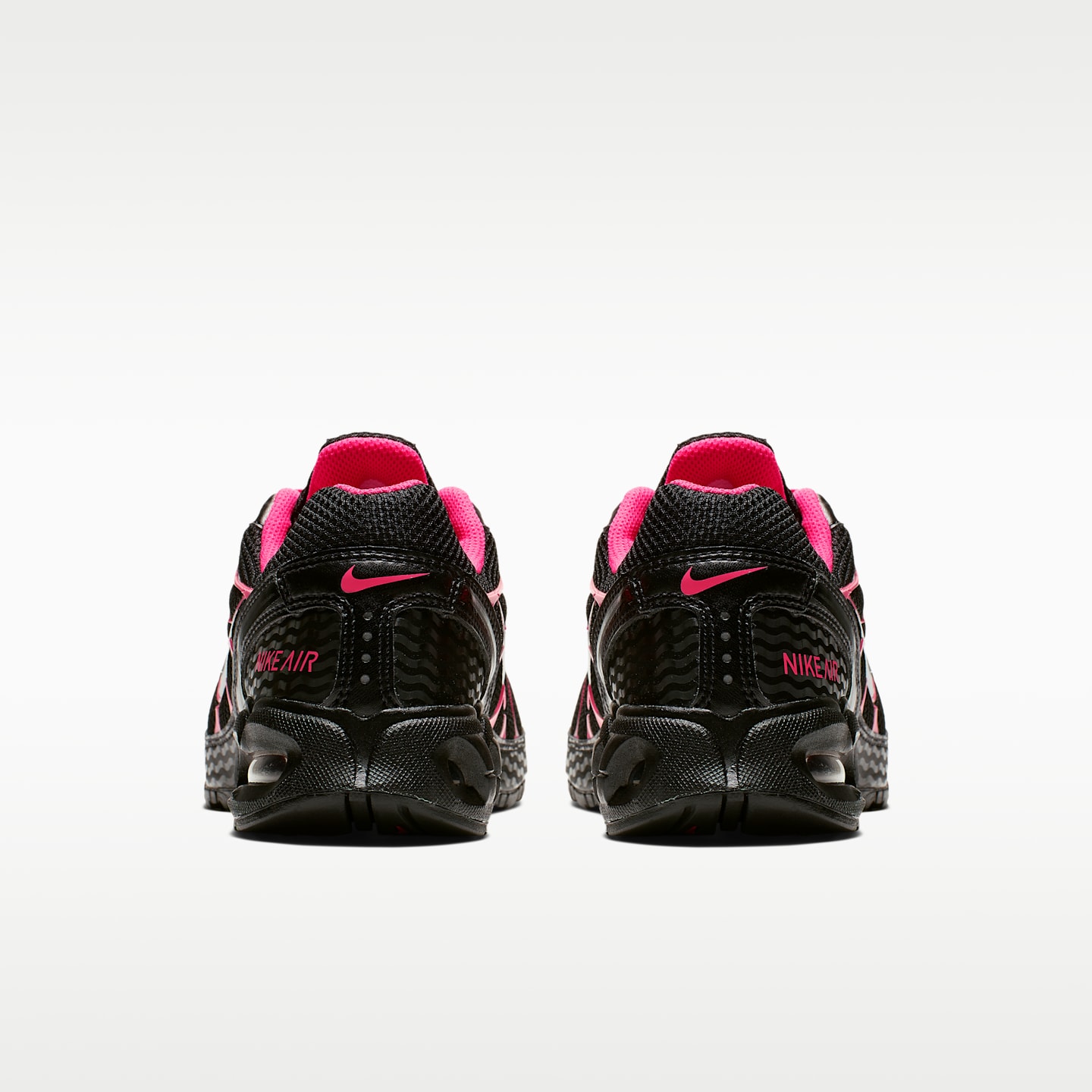 Женские кроссовки Nike Air Max Torch 4 Shoe, цвет: Чёрный / Розовый — фото 6