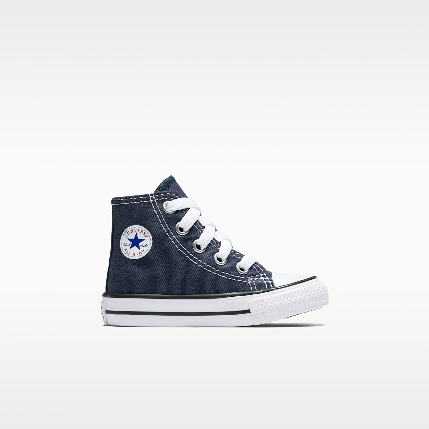 Детские кроссовки Nike Converse Chuck Taylor All Star High Top Infant/Toddler Shoe, цвет: Тёмно-синий — фото 3