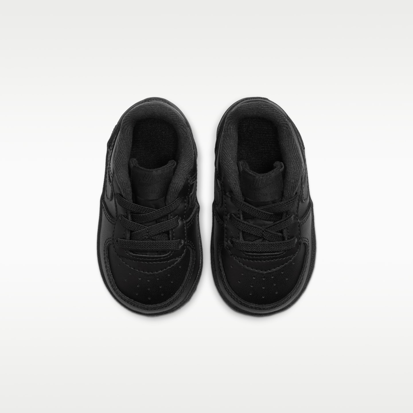 Детские пинетки Nike Force 1 Crib Baby Bootie, цвет: Чёрный — фото 4