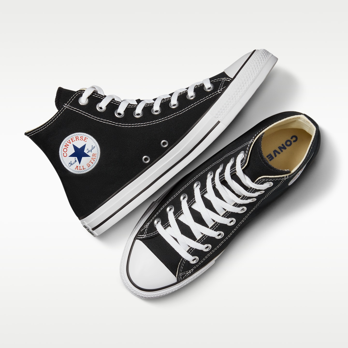 Кроссовки Nike Converse Chuck Taylor All Star High Top Unisex, цвет: Чёрный — фото 4