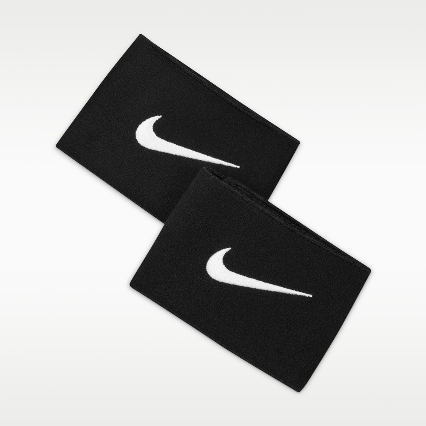 Футбольный защитный рукав Nike Guard Stay 2, цвет: Чёрный / Белый — фото 1