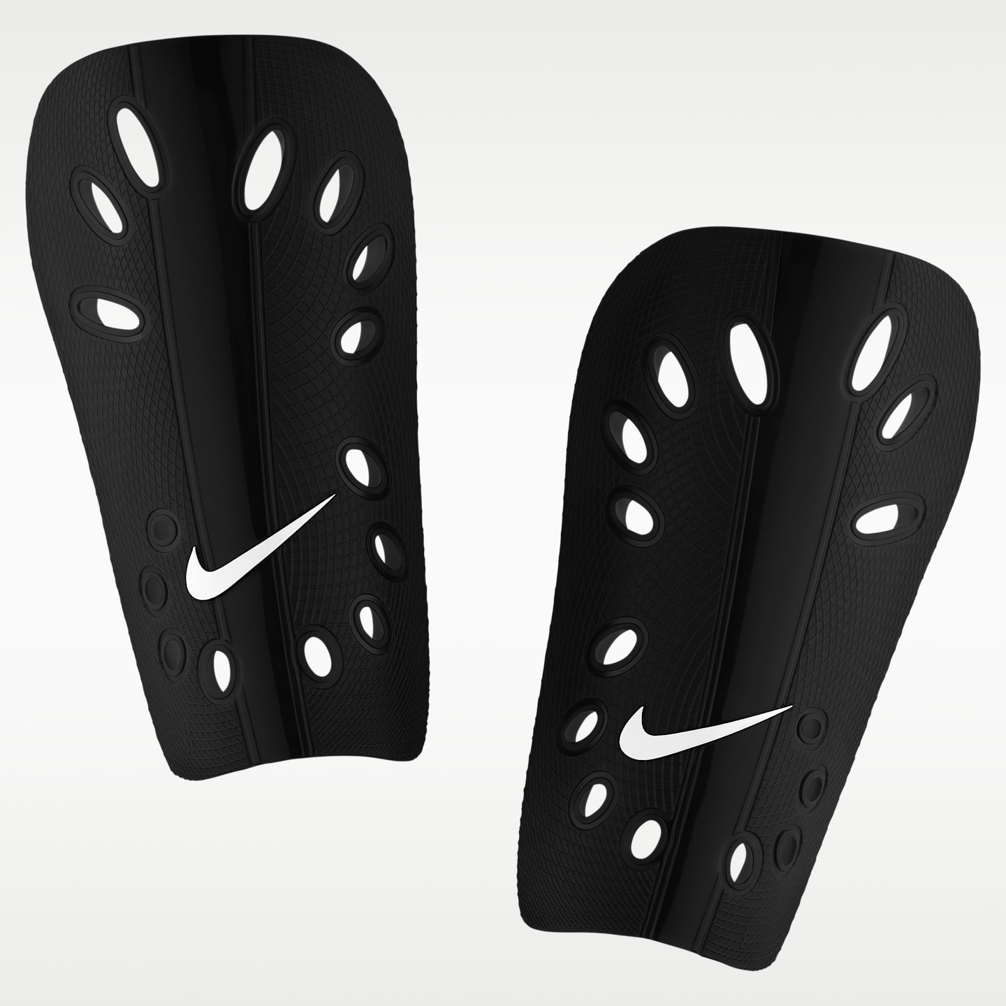 Футбольные щитки для взрослых Nike J, цвет: Чёрный / Белый — фото 1